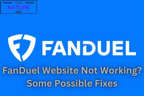is fanduel website down.